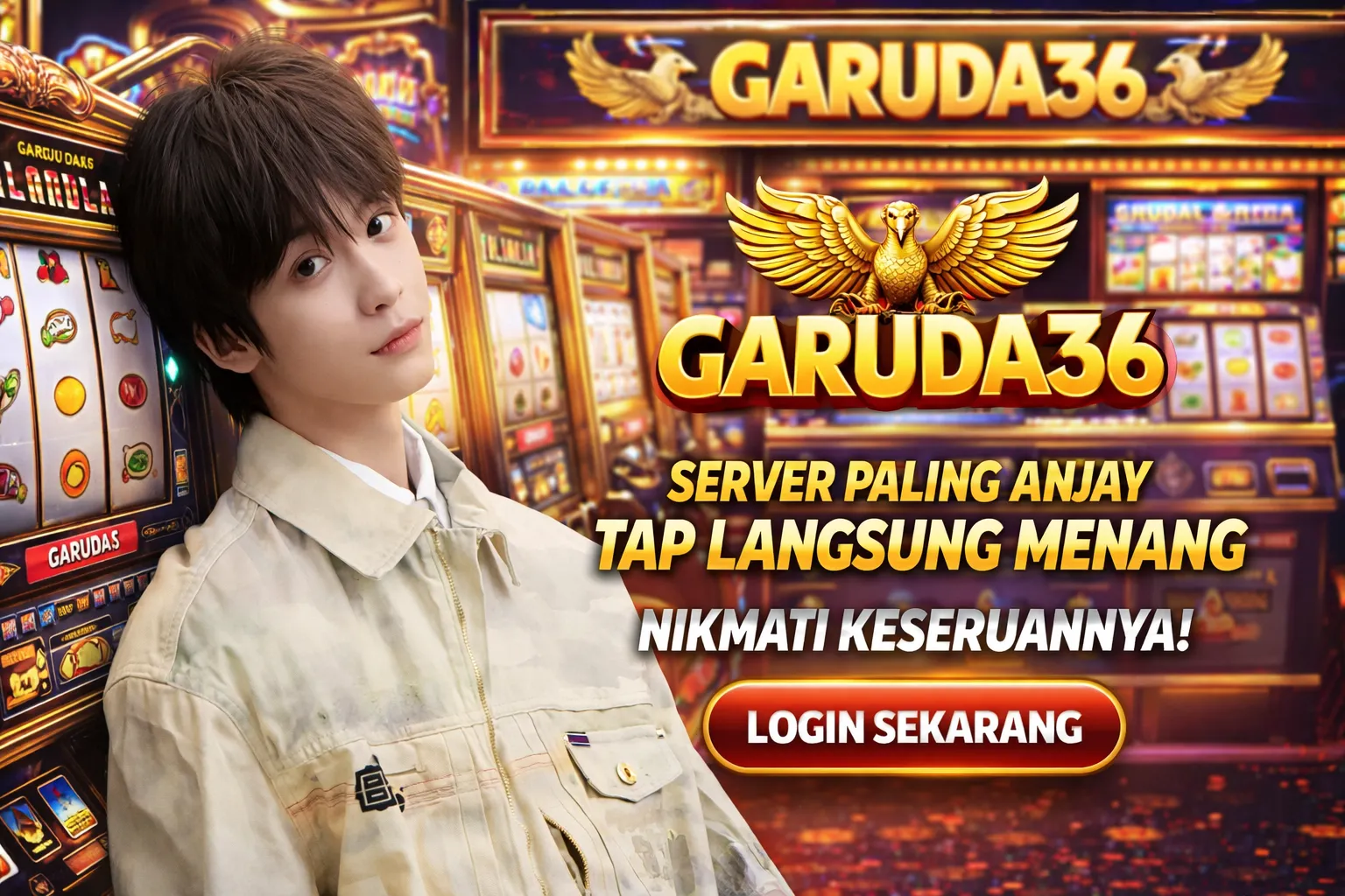 Garuda36: Navigasi Visual Fresh Clean Dengan Estetika Elegan